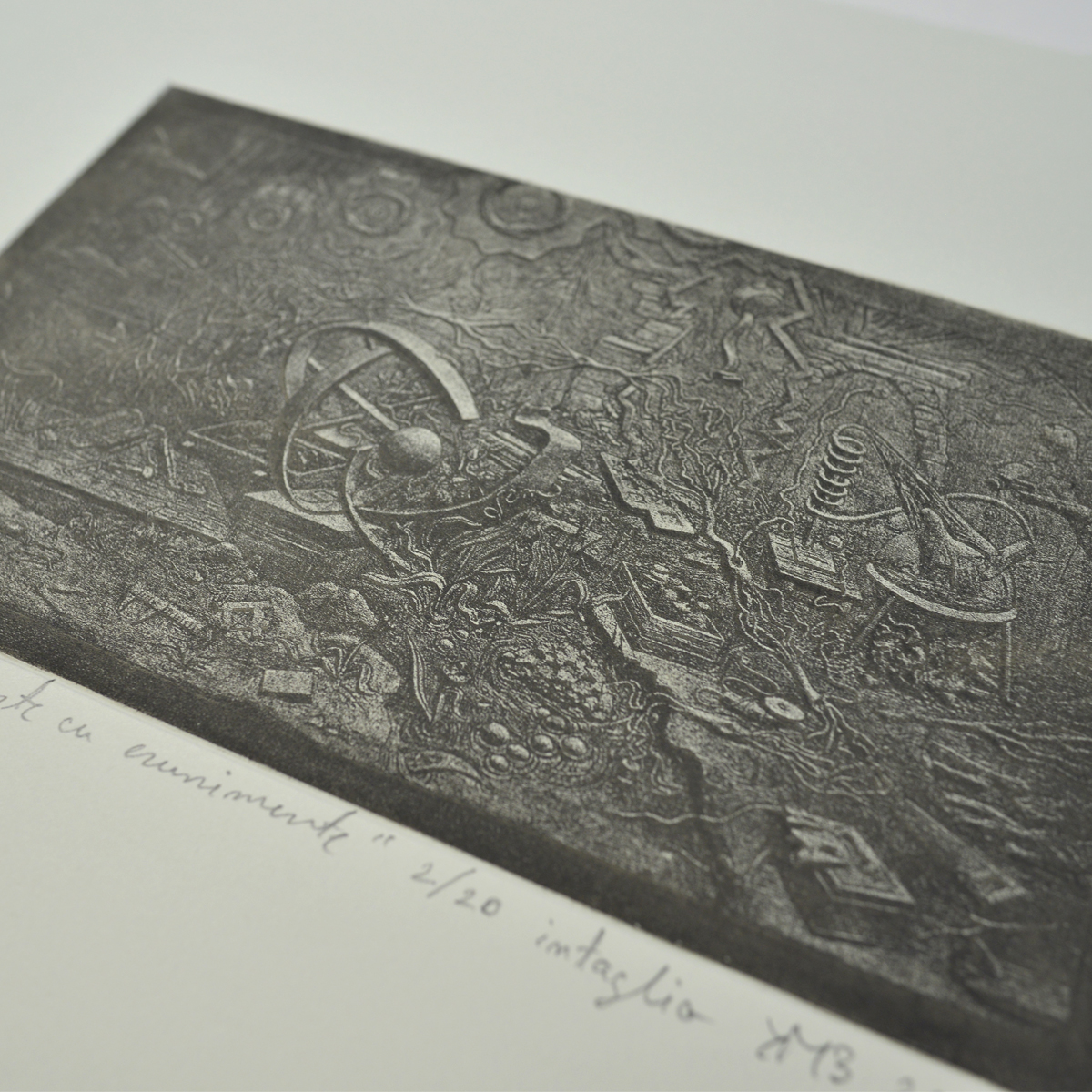 34 x 45cm, mezzotint on Fabriano paper 300gr/sqm, printed by Cristian Opris, edition 1/20+AP, 2015
